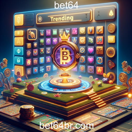 Explorando a Categoria de Jogos 'Tendências' no Bet64